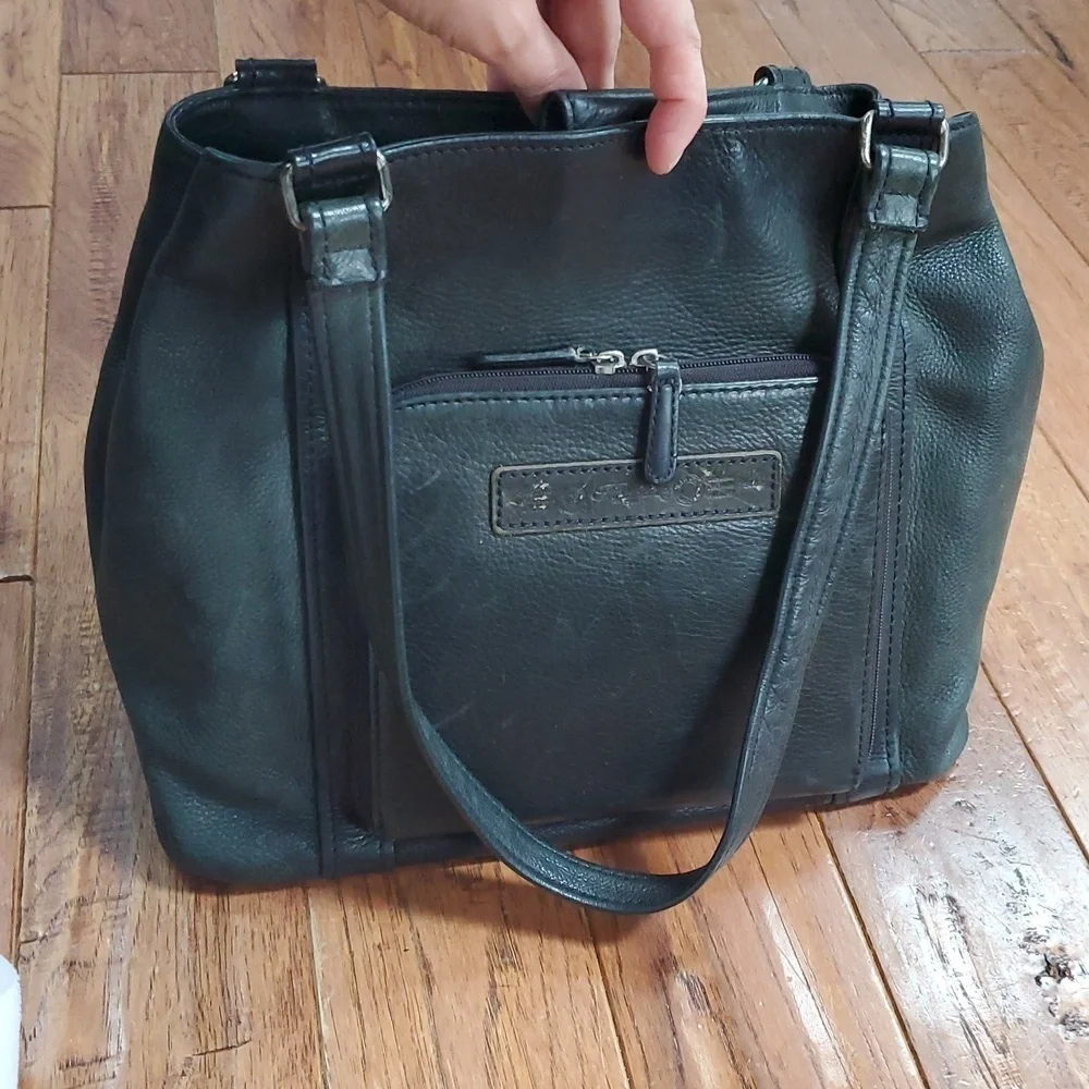 Fossil 90's Vintage Black Tote Bag